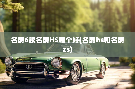 名爵6跟名爵HS哪个好(名爵hs和名爵zs)