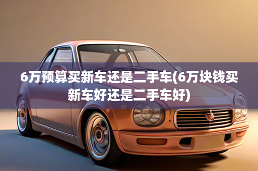 6万预算买新车还是二手车(6万块钱买新车好还是二手车好)