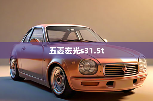 五菱宏光s31.5t