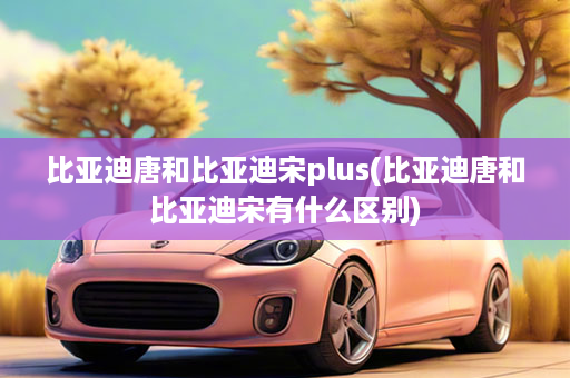 比亚迪唐和比亚迪宋plus(比亚迪唐和比亚迪宋有什么区别)
